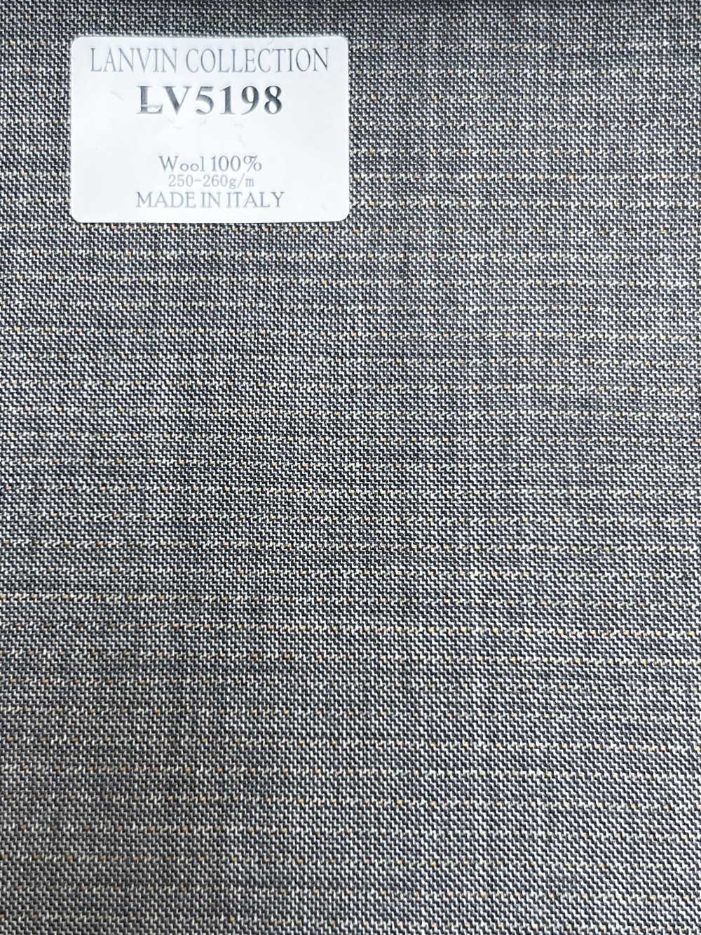 LV5198 LANVIN COLLECTION Rayures horizontales gris clair x beige[Tissu] HOSOI SYOJI