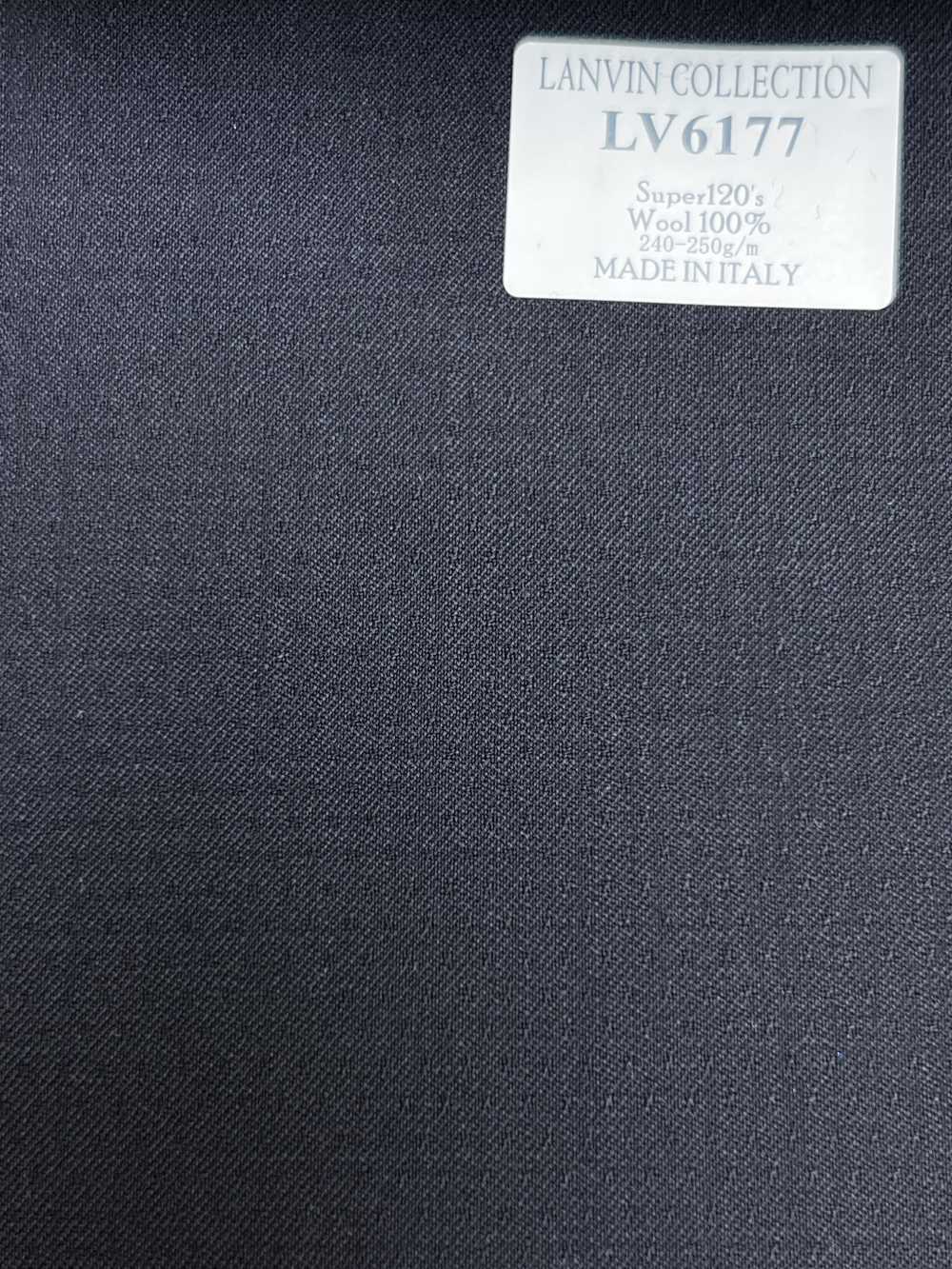 LV6177 LANVIN COLLECTION Super120's à pois noirs[Tissu] HOSOI SYOJI