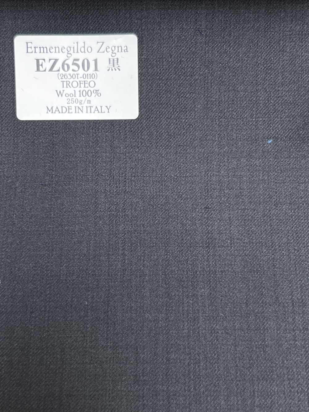 EZ6501 Ermenegildo Zegna TROFEO noir uni[Tissu] HOSOI SYOJI
