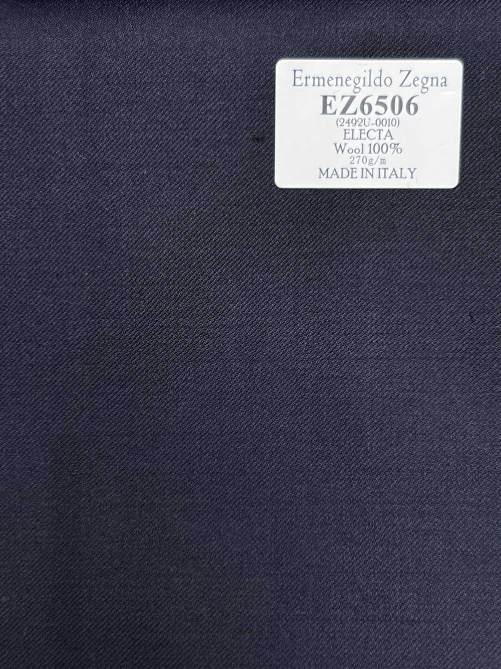 EZ6506 Ermenegildo Zegna ELECTA bleu marine foncé uni[Tissu] HOSOI SYOJI