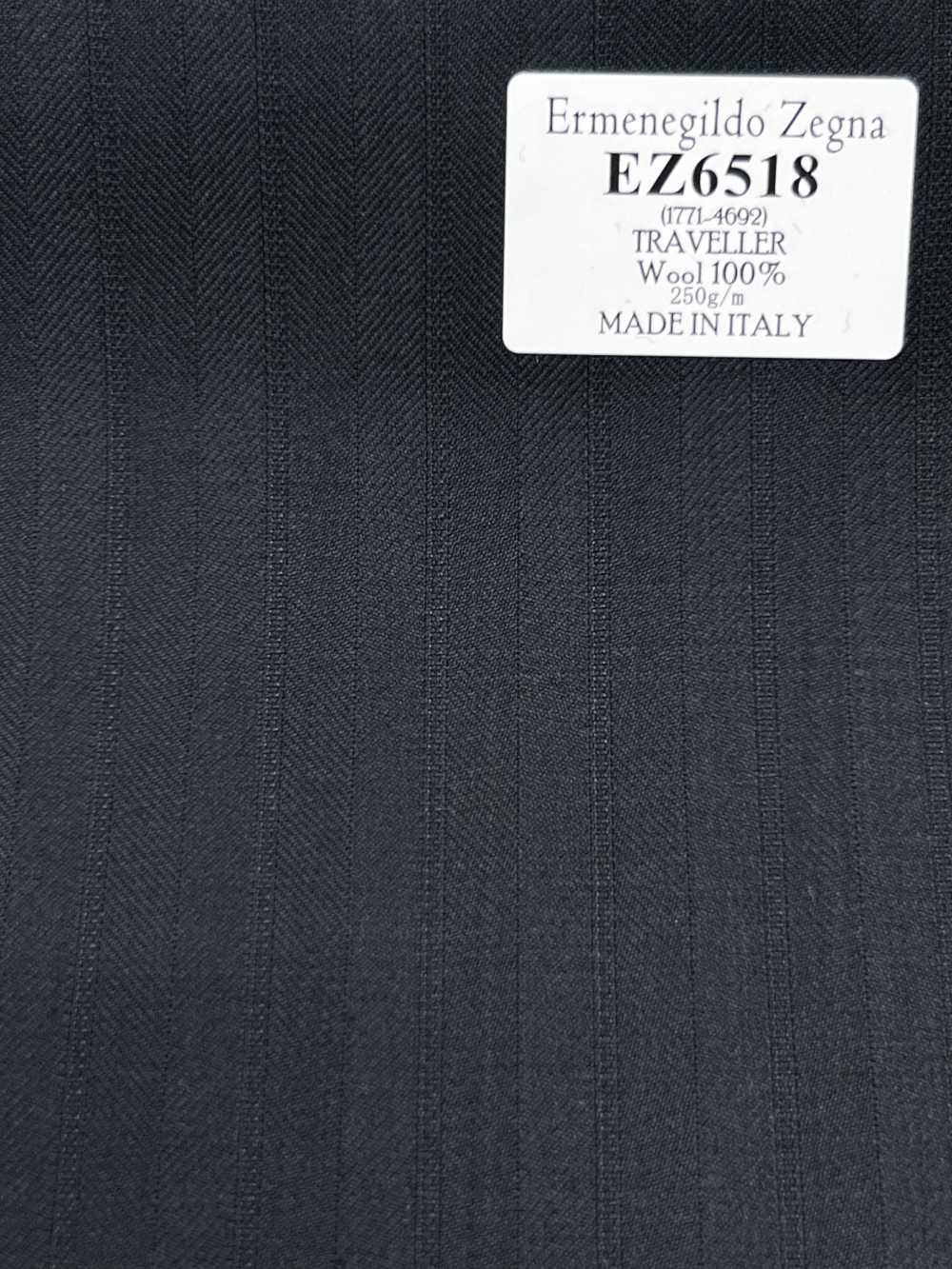 EZ6518 Ermenegildo Zegna TRAVELLER Rayure vert foncé[Tissu] HOSOI SYOJI