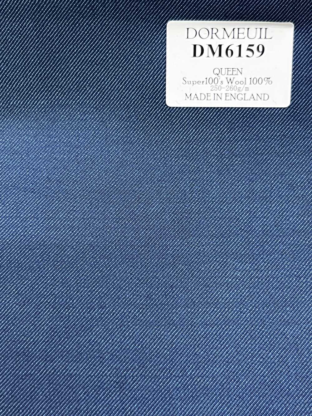 DM6159 DORMEUIL QUEEN Super100's Bleu uni[Tissu] HOSOI SYOJI