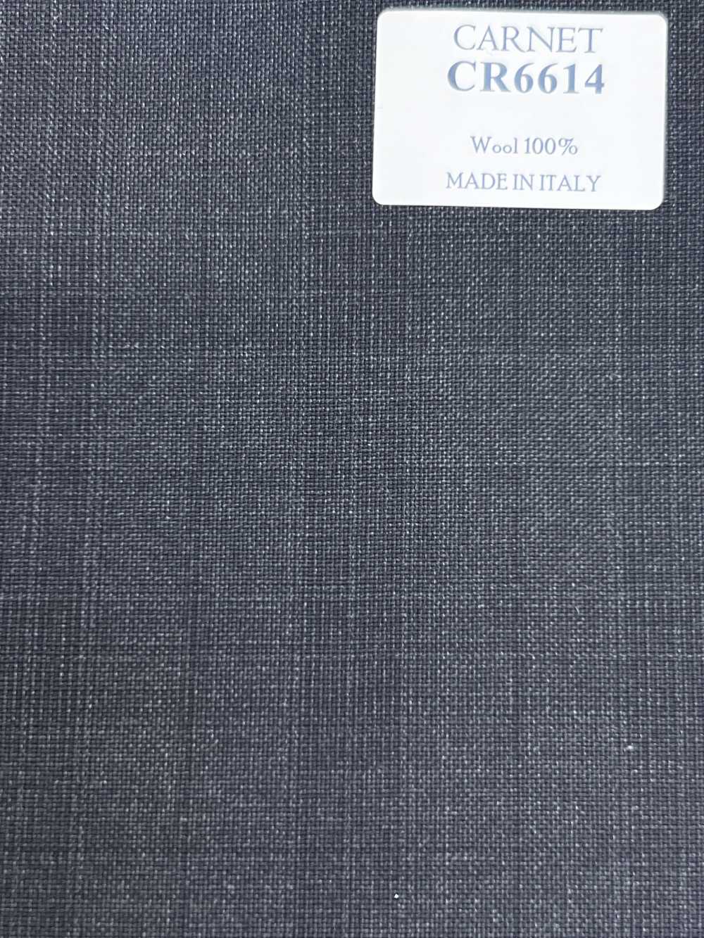 CR6614 CARNET 3 plis à carreaux gris foncé[Tissu] HOSOI SYOJI