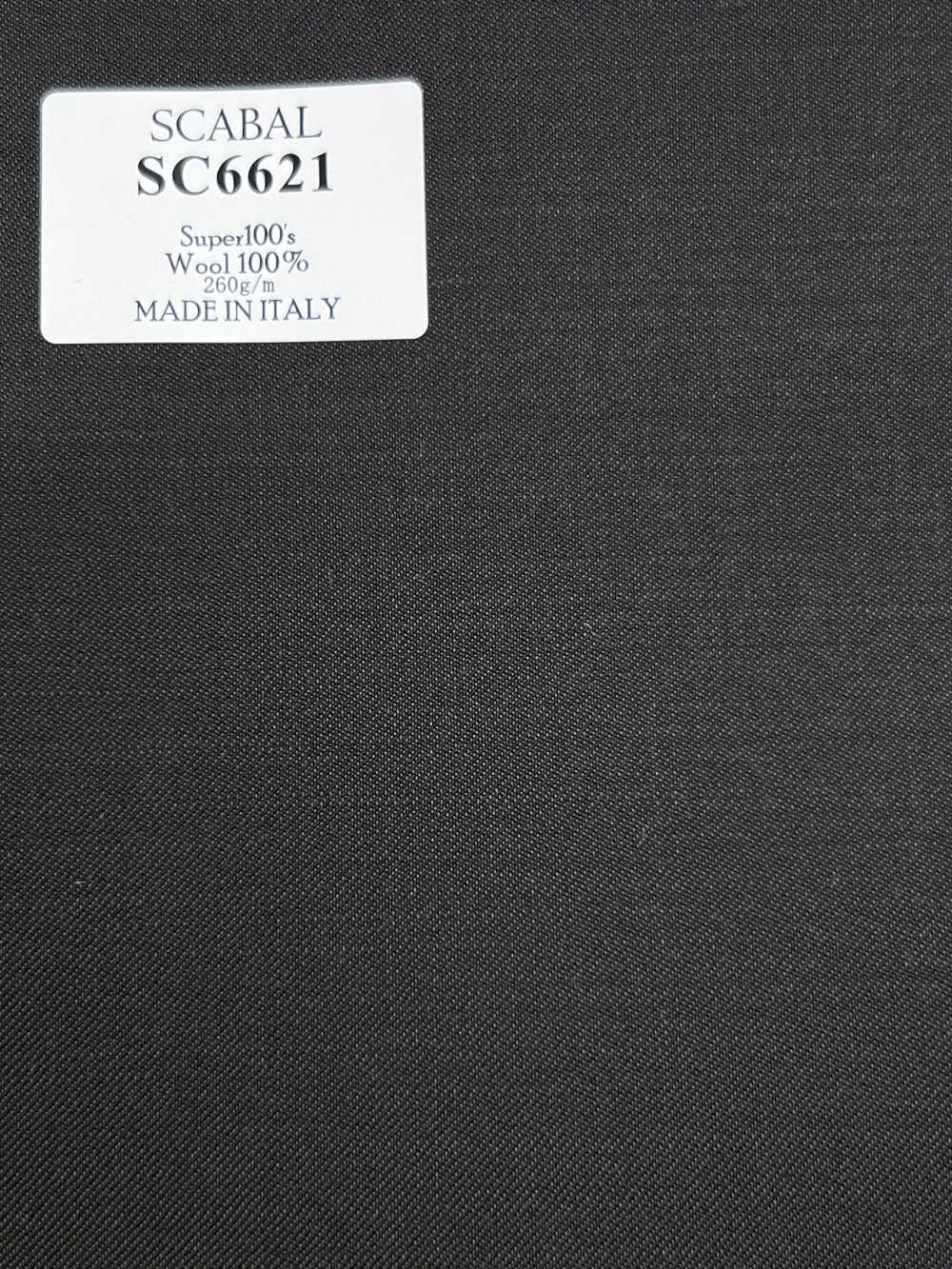 SC6621 SCABAL Super 120's marron uni[Tissu] HOSOI SYOJI