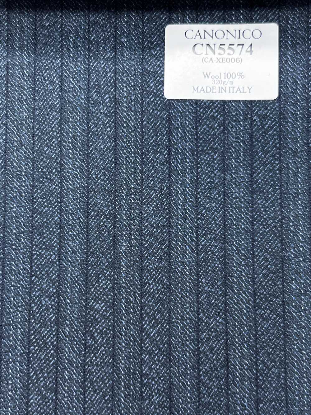 CN5574 CANONICO Super110's rayure turquoise[Textile] HOSOI SYOJI