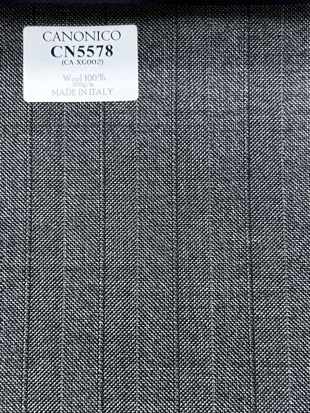 CN5578 CANONICO Super 110's rayure grise[Textile] HOSOI SYOJI