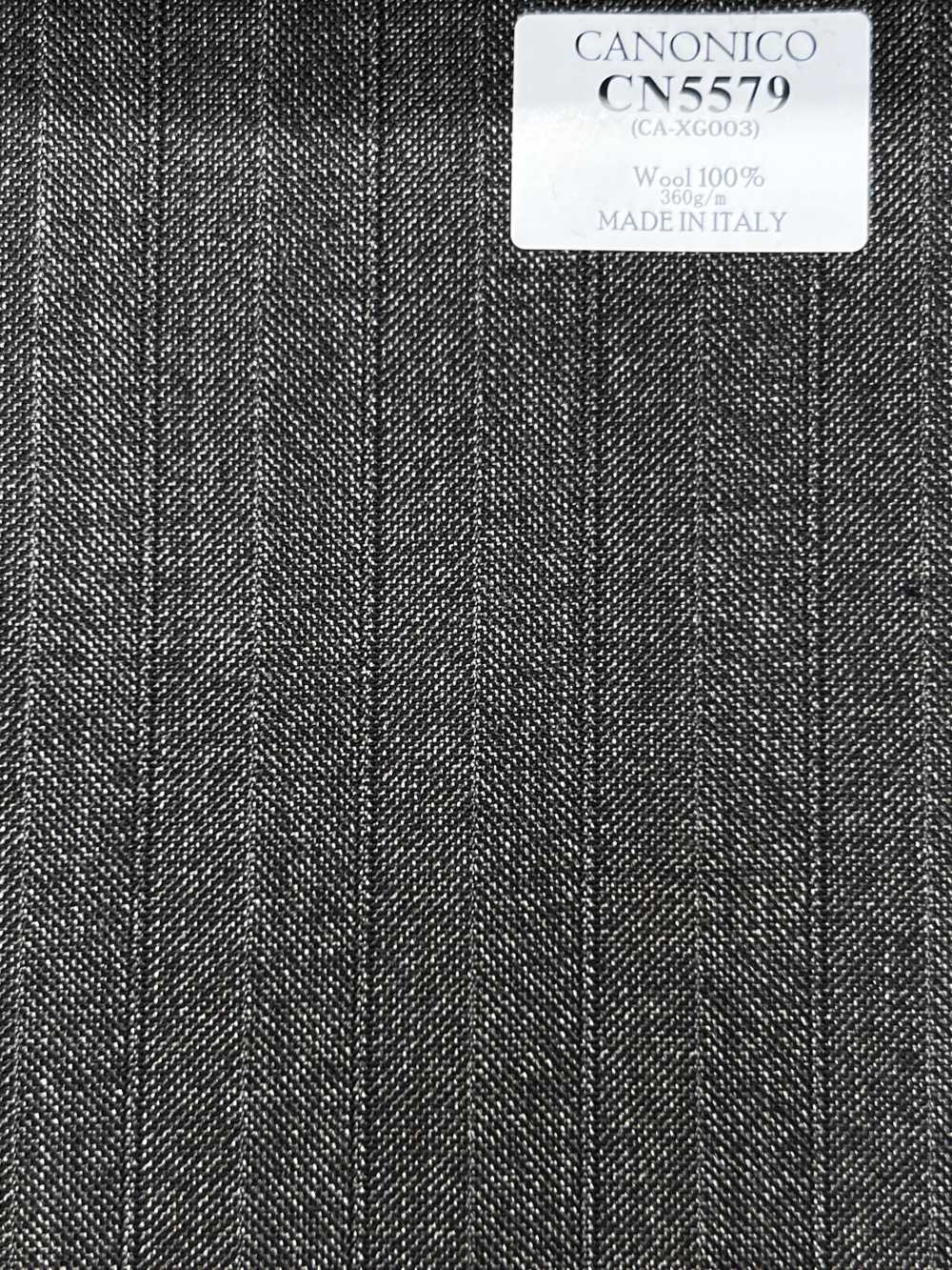 CN5579 CANONICO Super110's à rayures marron[Textile] HOSOI SYOJI
