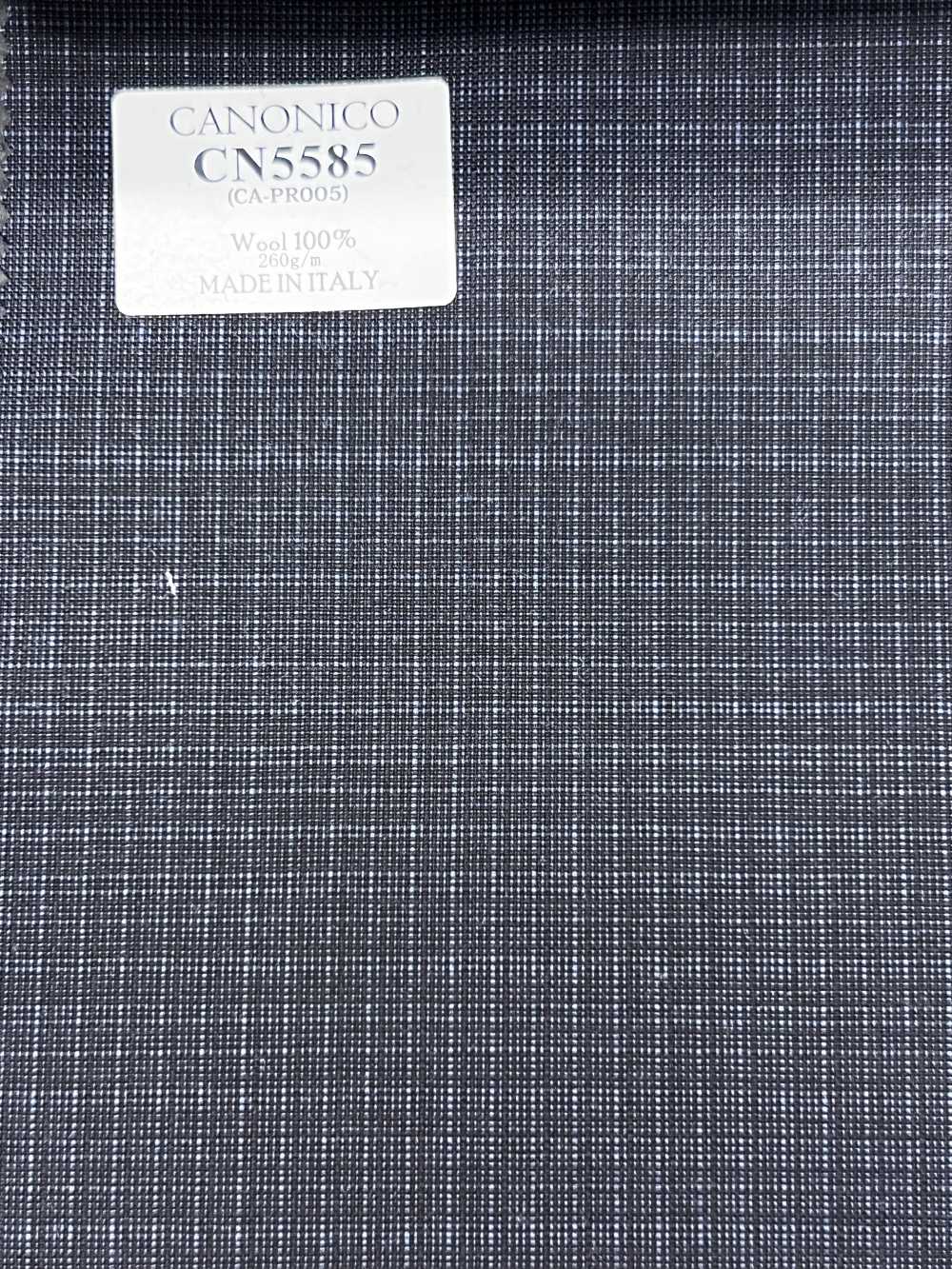 CN5585 CANONICO Super110's carreaux bleu marine[Textile] HOSOI SYOJI