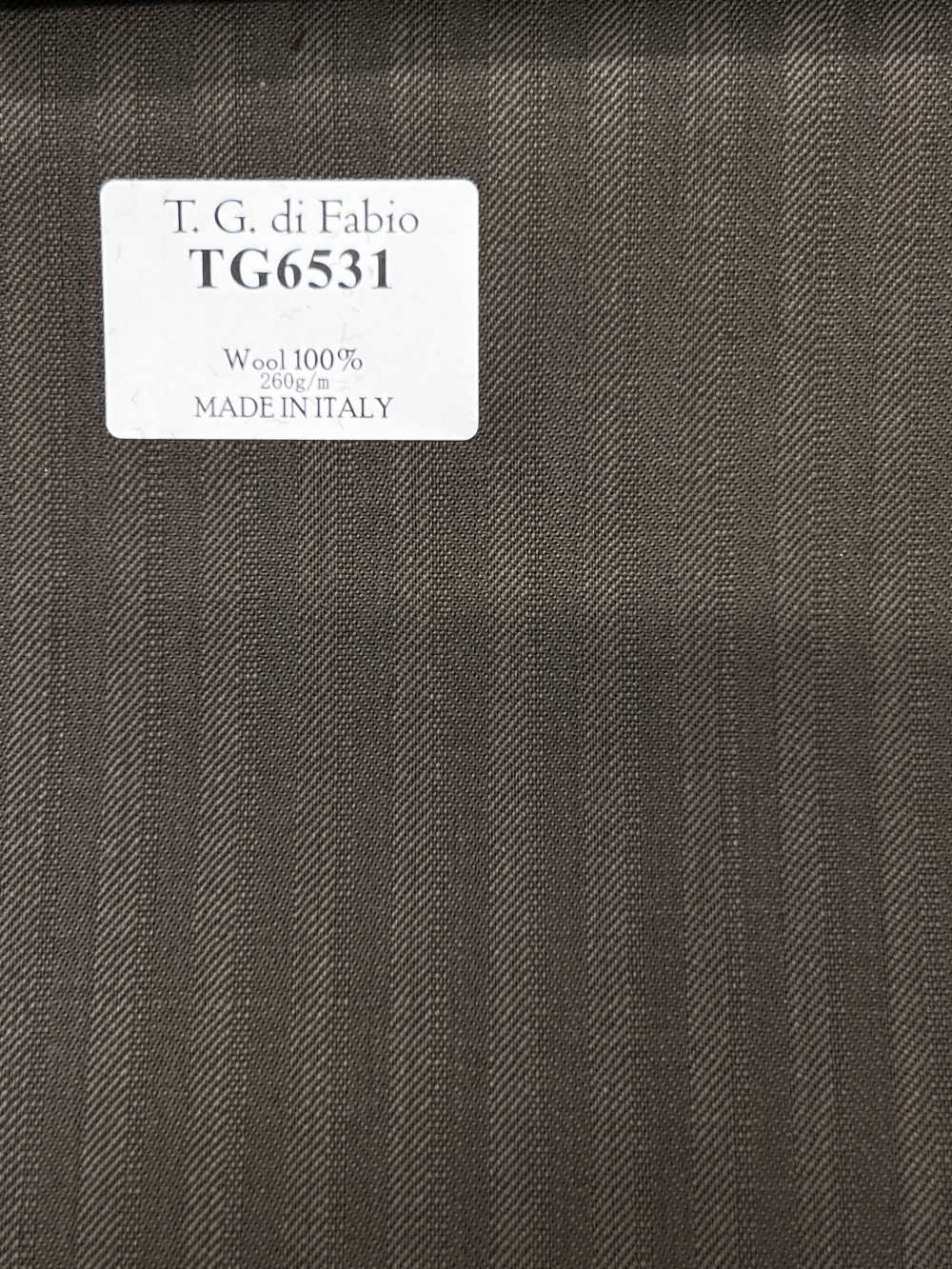 TG6531 T.G Di FABIO Rayure kaki[Tissu] HOSOI SYOJI
