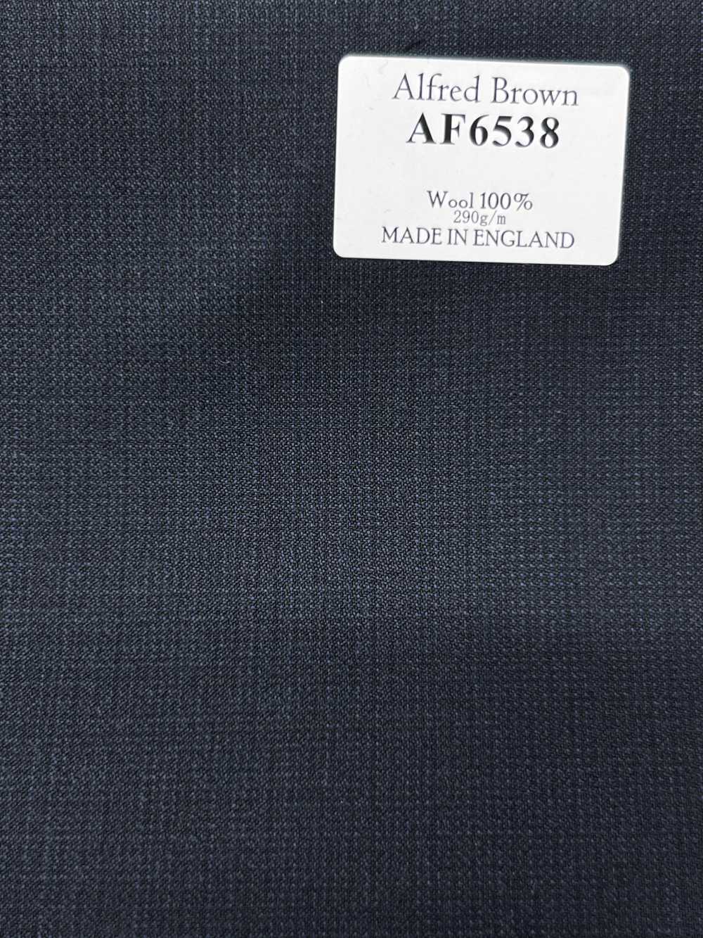 AF6538 Alfred Brown bleu marine uni[Textile] HOSOI SYOJI