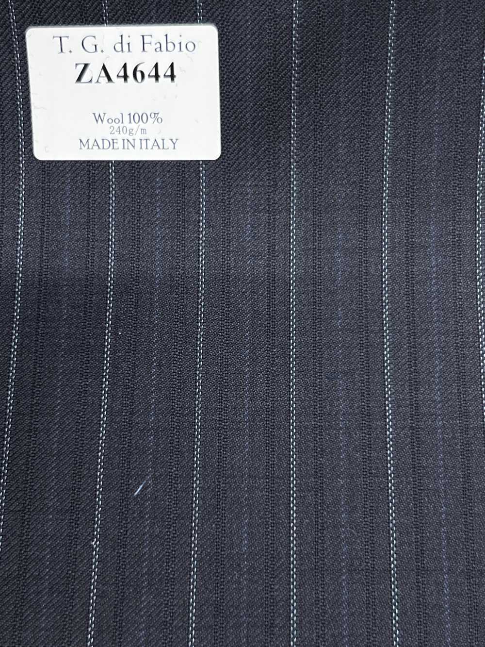 ZA4644 T.G. Di FABIO Bleu marine foncé x rayure bleue[Tissu] HOSOI SYOJI