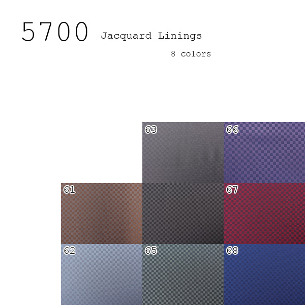 5700 Doublure Jacquard à Carreaux Japonais[Garniture] Yamamoto(EXCY)