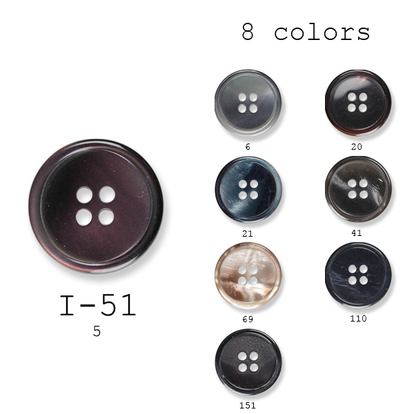 I-51 Boutons En Polyester Pour Costumes Et Vestes