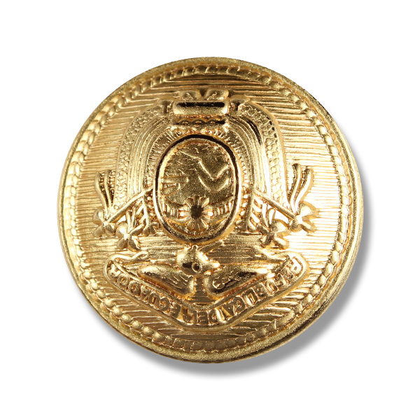 YM9 [outlet] Boutons En Métal Doré Fabriqués Au Japon Pour Costumes Et Vestes