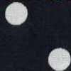 Gros Pois - Bleu Marine × Blanc