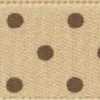 Beige X Pois Caramel
