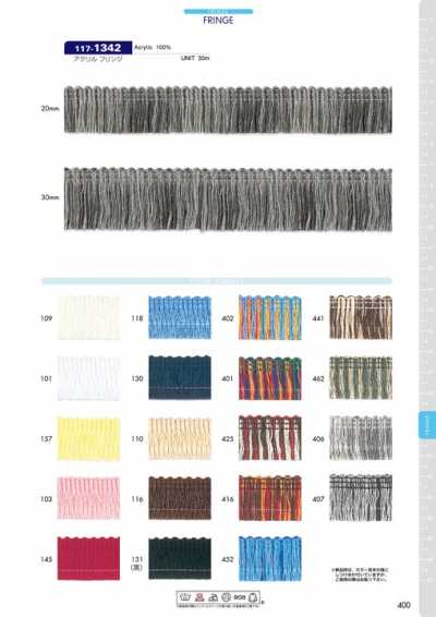 117-1342 Frange acrylique