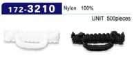 172-3210 Bouton Boucle Type Nylon Laineux Horizontal 26mm (500 Pièces)
