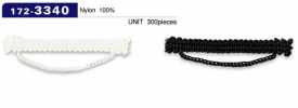 172-3340 Bouton Boucle Chaîne Cordon Type Horizontal 55mm (300 Pièces)