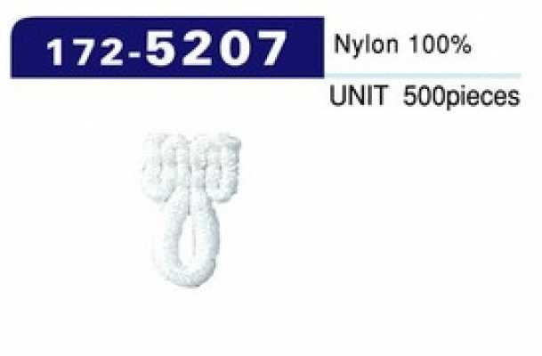172-5207 Bride à bouton en nylon pelucheux, type petit (Qté 500) 16 mm H x 11 mm l