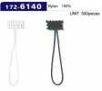 172-6140 Boucle à Bouton, Longueur Totale 52 Mm (500 Pièces)