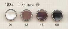 1834 Bouton élégant, luxueux et simple pour chemises et vestes