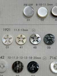 1921 DAIYA BUTTONS 5 Bouton Shell Polyester DAIYA BUTTON(DAIYA BUTTON) Sous-photo