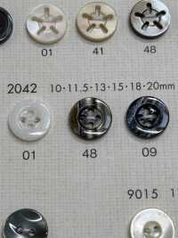 2042 DAIYA BUTTONS Bouton En Polyester Façon Coquillage DAIYA BUTTON(DAIYA BUTTON) Sous-photo