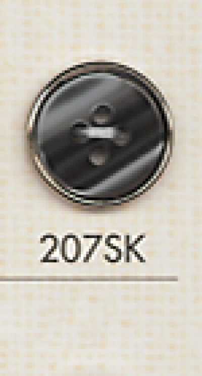 207SK Bouton simple en plastique à 4 trous pour chemises