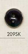 209SK Bouton simple en plastique à 4 trous pour chemises