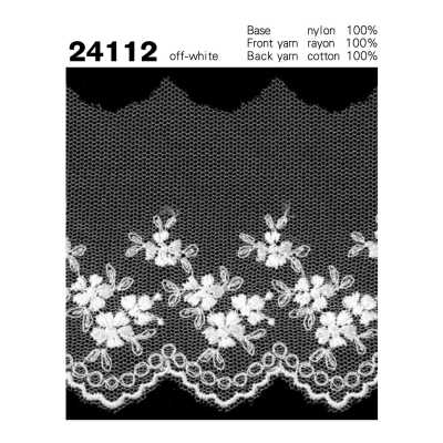 24112 Dentelle en tulle