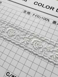 24220 Dentelle De Tulle étroite Kyowa Lace Sous-photo