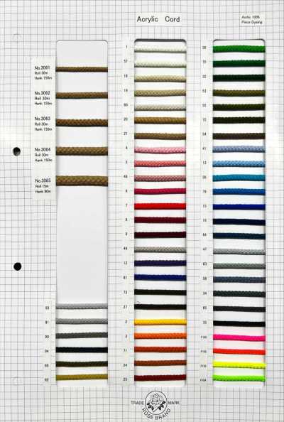3062 Cordon acrylique (env. 3 mm)