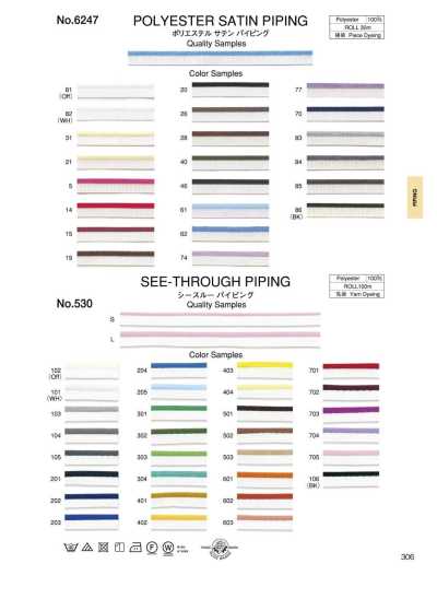 530 Passepoil transparent
