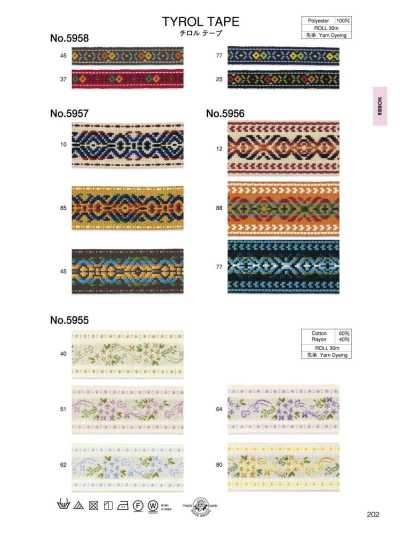 5957 Ruban tyrolien (env. 24 mm)