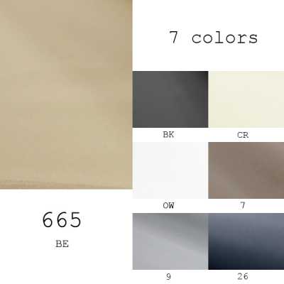 665 Doublure de poche en pongée, 7 variantes de couleur