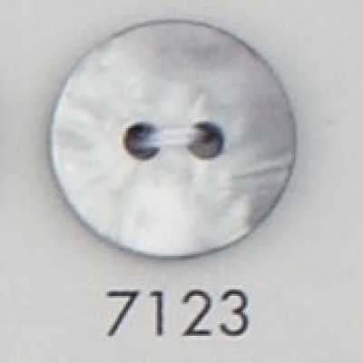 7123 Bouton à deux trous en résine polyester