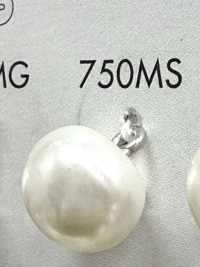 750MS Bouton en résine d’urée nacrée à tige demi-anneau[Boutons] DAIYA BUTTON Images supplémentaires