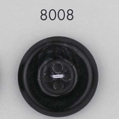 8008 Bouton en résine polyester à 4 trous