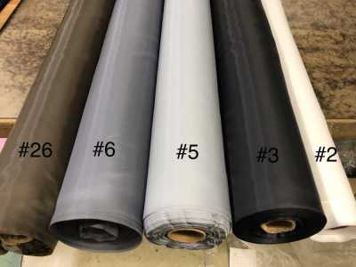 9600W Doublure de genou en polyester uni