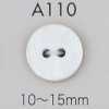 A110 Bouton en coquillage à 2 trous