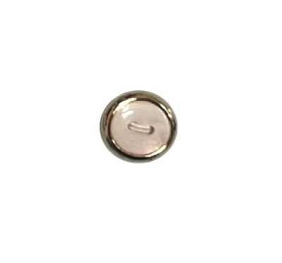 AB10G Bouton en coquillage Takase à bordure et trou frontal