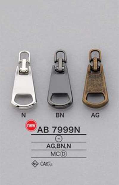 AB7999N Embout de fermeture éclair (languette de tirage)