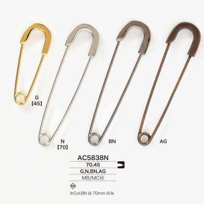 AC5838N Épingle de quilting en laiton/alliage coulé