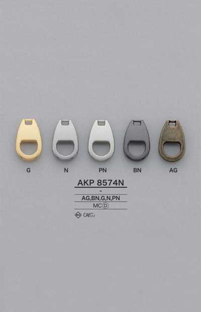 AKP8574N Tirette de fermeture éclair ovale