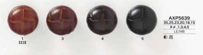Boutons En Cuir/laiton
