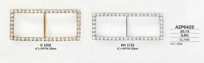 Boucle En Verre Et Laiton
