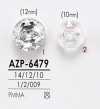 AZP6479 Bouton Taille Diamant Perle Aurora