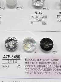 AZP6480 Bouton Taille Diamant Perle Aurora IRIS Sous-photo