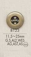B123 Simple, disponible en plusieurs couleurs, boutons métalliques pour chemises et vestes